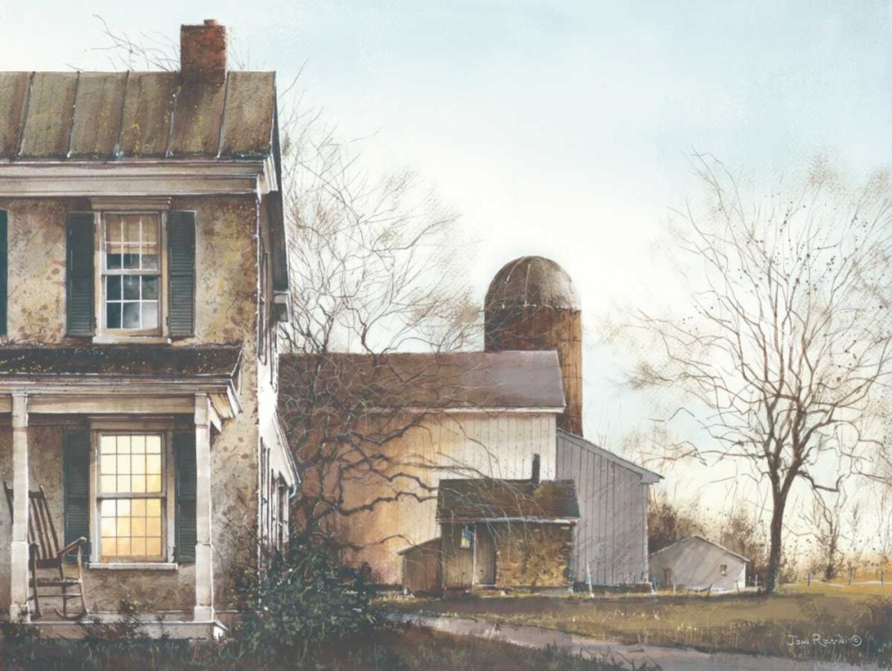 Evening Light Poster Print by John Rossini - Item # VARPDXJR203